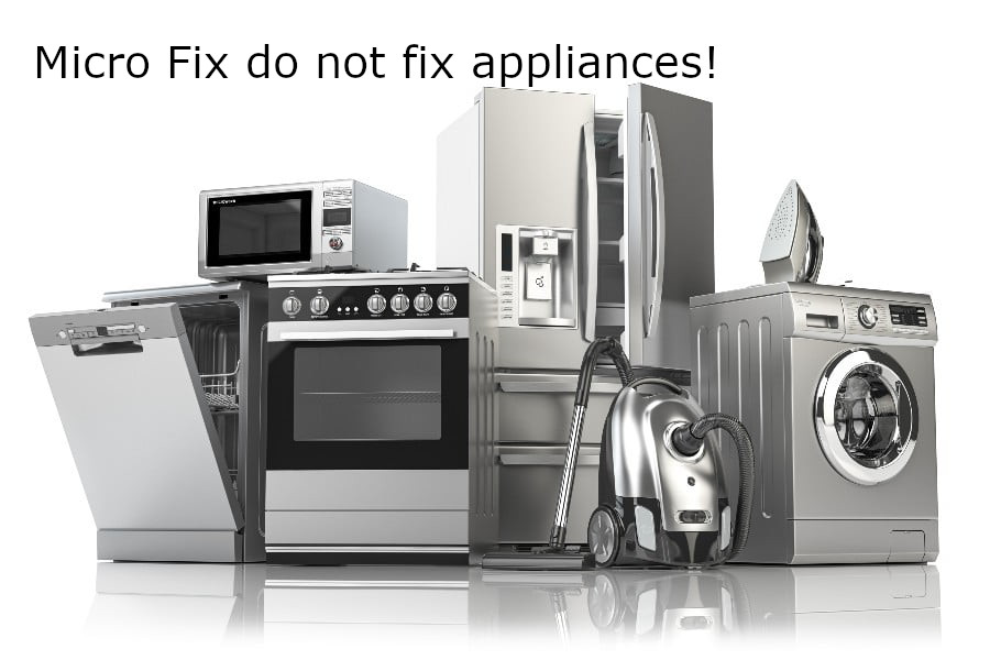 No appliances