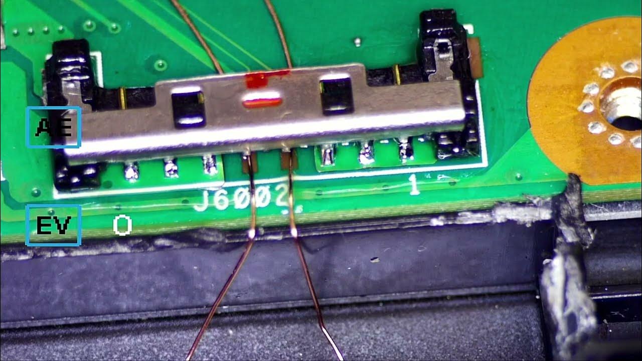 laptop battery connector repair